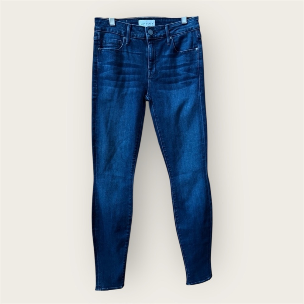 PARKER SMITH Bombshell Skinny in Reservoir Dark Blue Skinny Jeans EUC